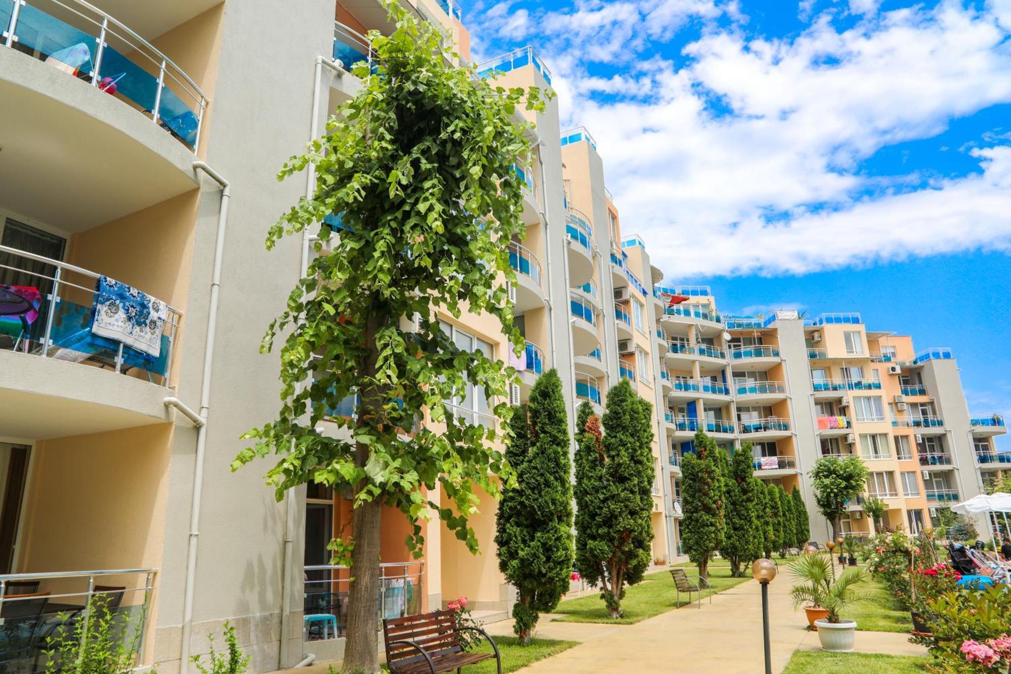 Luxury First Line Apartment With Pool By The Sea Nessebar Eksteriør billede