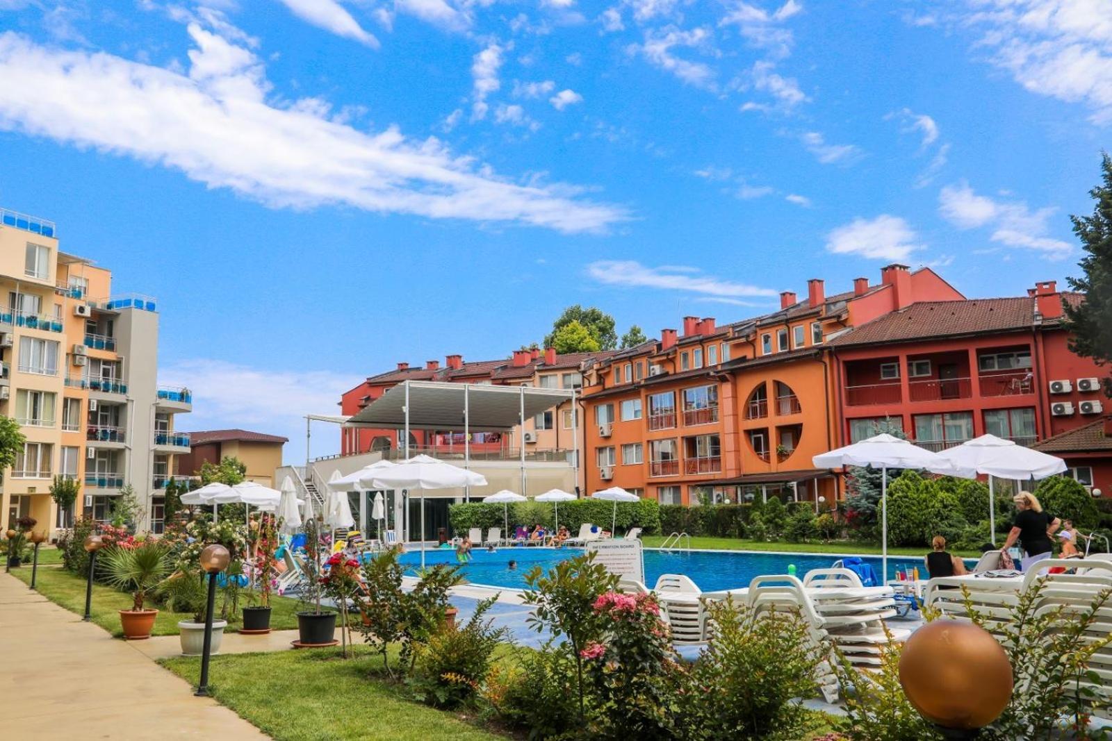 Luxury First Line Apartment With Pool By The Sea Nessebar Eksteriør billede