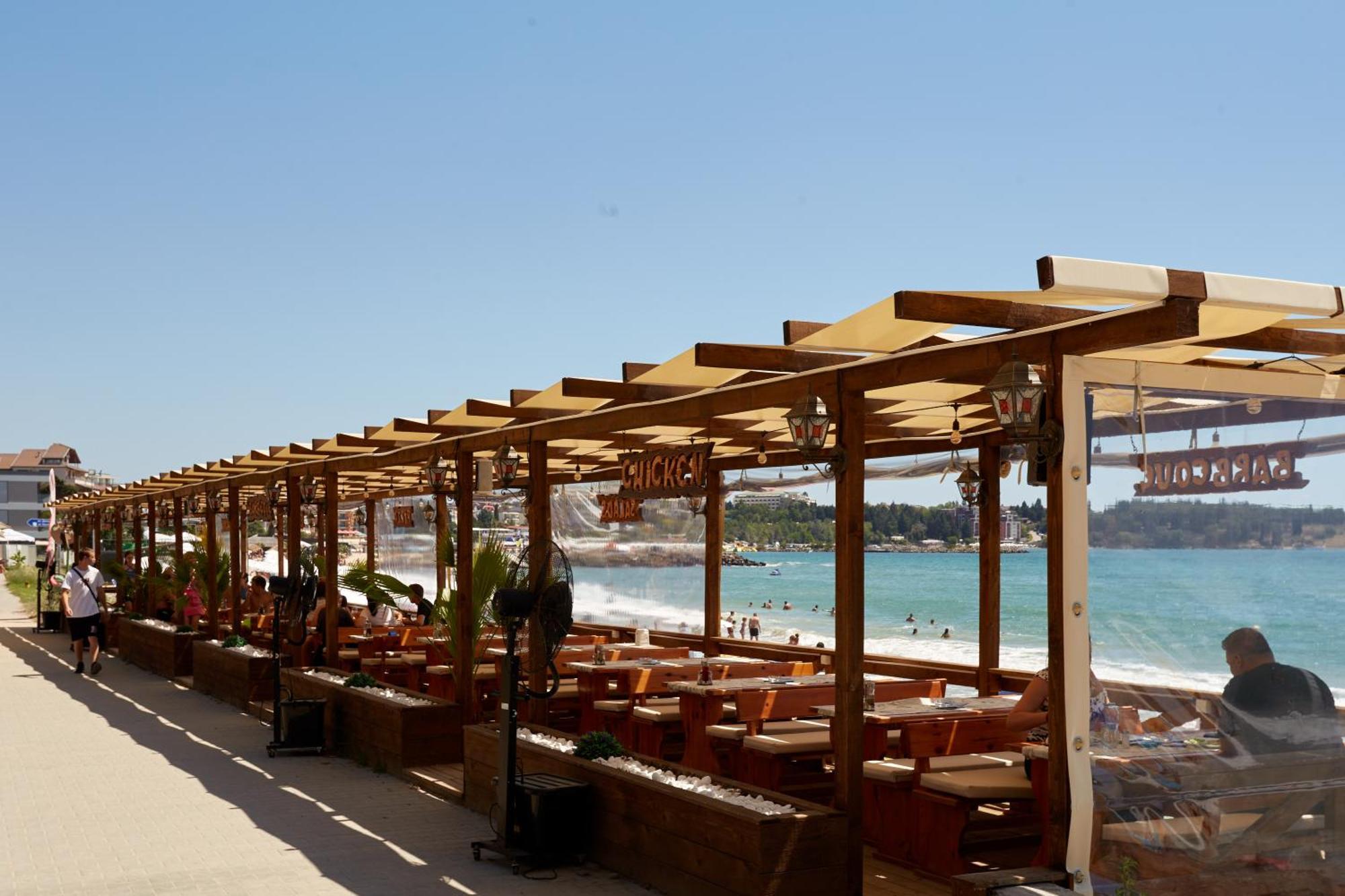 Luxury First Line Apartment With Pool By The Sea Nessebar Eksteriør billede