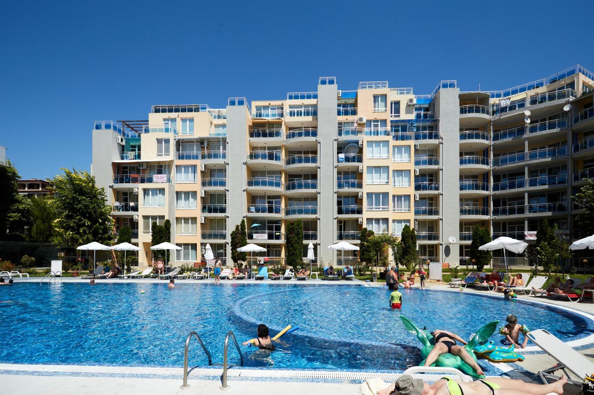 Luxury First Line Apartment With Pool By The Sea Nessebar Eksteriør billede
